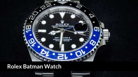 rolex gm2 batman|rolex batman price.